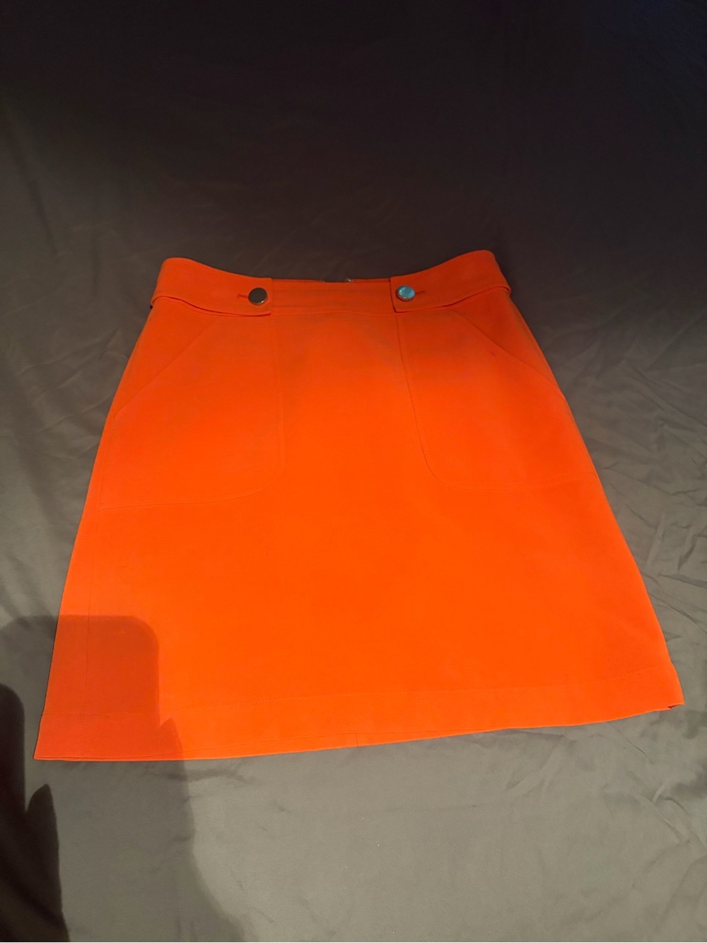 Banana Republic Orange Mini Skirt – Size 4 🍊
